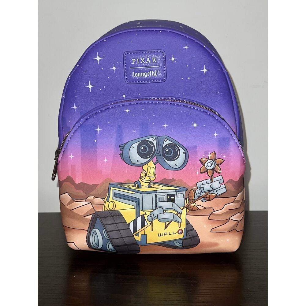 Loungefly Disney Pixar WALL-E Night Scene Mini Backpack